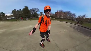 Solar Eclipse Inline Skating Footwork