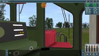 triples de U20-C com trem glaneleiro vazio subindo para Araçatuba parte 2 trainz Android