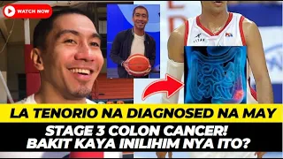 LA TENORIO NA DIAGNOSED NA MAY STAGE 3 COLON CANCER! BAKIT KAYA INILIHIM NYA ITO?