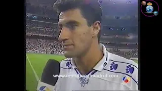 Trofeo Santiago Bernabéu 1994 Real Madrid 3 Palmeiras 2  Primera vez que Roberto