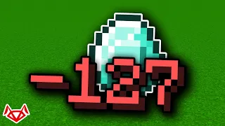 how I got NEGATIVE Minecraft Items