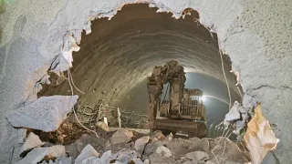 SUBTERRA – Prorážka železničního tunelu Milochov