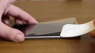 How remove and reinstall used tempered glass film screen protector. iPhone 6 tutorial.