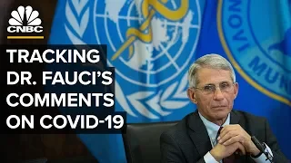 Tracking Dr. Anthony Fauci’s Comments On Coronavirus