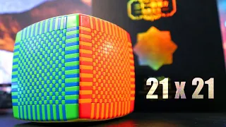 Every Rubik's cube ranked from 1x1 to 22x22