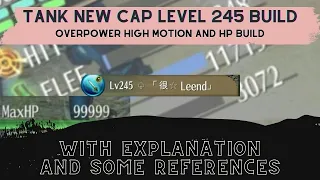 Forbidden Massive Tank Build Level Cap 245 - High HP, Motion And Resistance