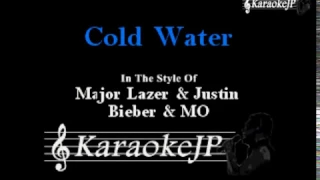 Cold Water (Karaoke) - Major Lazer & Justin Bieber & MO