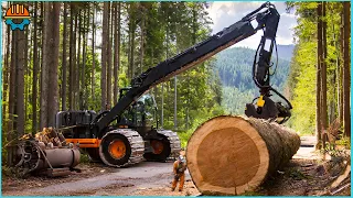 101 Incredible Fastest Big Chainsaw Cutting Tree Machines