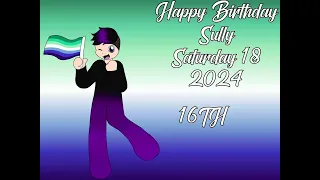 Happy Birthday Sully 16th 🥳🎉🎊🌟💯