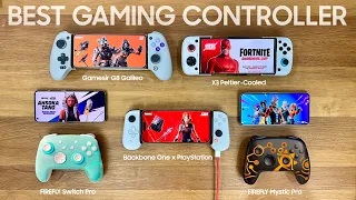 BEST Game Controller for iPhone 15 Pro, Samsung S23 Ultra, Pixel 8 Pro, OnePlus Open, Xiaomi 14 Pro