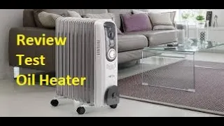 Reviewing And Testing One Of The best Electrical Oil Heater Delonghi Dragon 1500W