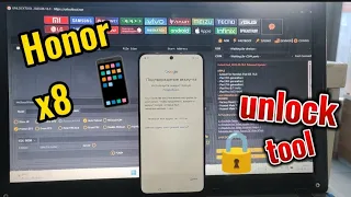 Удаление гугл аккаунта FRP Huawei id Honor 9a unlock tool