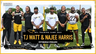 Steeler Nation: NFL's Defensive Player Of The Year TJ Watt & Star RB Najee Harris |The Pivot Podcast