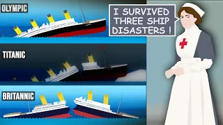 Woman who survived 3 Ship disasters | Titanic, Britannic, Olympic