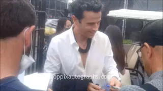 Luke Kirby signs autographs for TopPix