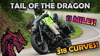 2022 Honda Rebel 1100 VS Tail of the Dragon | Uncut First Pass