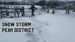 BIG EFFORT! FARMING AFTER HEAVY SNOW