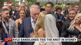 Kyle Sandilands extravagant wedding at Darling Point