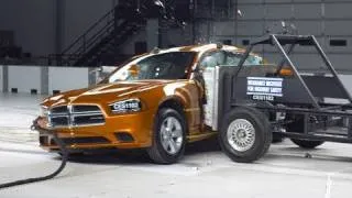 2011 Dodge Charger side IIHS crash test