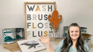 3D wood signs | How to cut without a CNC | Scroll saw wall art | DIY home Decor