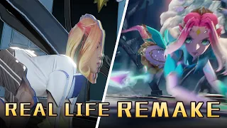 Light and Shadow Star Guardian REAL LIFE REMAKE BY ONE GUY/星之守护者 光与蚀 史上最裂真人版