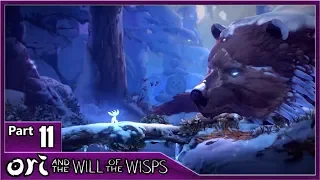 Ori and the Will of the Wisps, Part 11 / Wake Up Bear, Baur's Reach, Light Burst Melt Ice