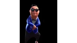 PSY GANGNAM STYLE official video animated