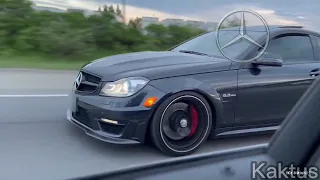 Mercedes Benz C63 AMG drift edit - 1000x cooler