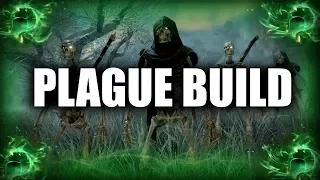 Skyrim SE Builds - The Plague Mage - Disease Magic Necromancer Modded Build