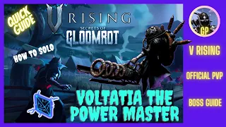 V Rising Boss Guide: ⚡Solo Voltatia the Power Master Easily⚡