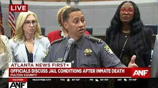 WATCH LIVE: Fulton County Sheriff discusses jail conditions after inmate death
