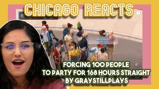 Voice Actors Reacts to forcing 100 people to party for 168 hours straight by GrayStillPlays