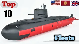 Top 10 Largest Submarine Fleets In The World