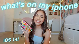 *IOS 14* WHAT'S ON MY IPHONE 11 PRO MAX! (UPDATED)