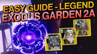 Destiny 2: Platinum EXODUS GARDEN 2A Legend Lost Sector Guide - Season of the Splicer - Easy Guide