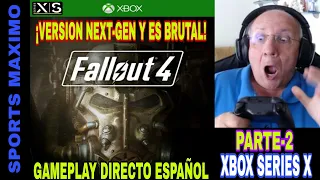 FALLOUT 4, PARTE-2 (VERSION NEXT-GEN XBOX SERIES X) GAMEPLAY - ANALISIS DIRECTO ESPAÑOL