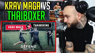 Edmon reagiert auf: German KRAV-MAGA-Fighter vs. Kurdish THAIBOXER | Stream Highlights