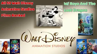 All 59 Walt Disney Animation Studios Films Ranked w/ Raya And The Lost Dragon