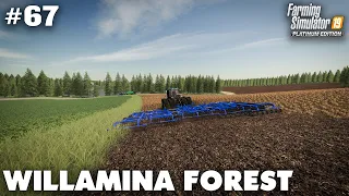 Willamina Forest #67 Harvesting Canola & Planting Soybeans, Farming Simulator 19 Timelapse, Seasons