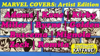 Marvel Covers Artist Edition - Miller, Art Adams, Kirby, Kane, Colan, Romita, Mignola, Zeck, Golden!