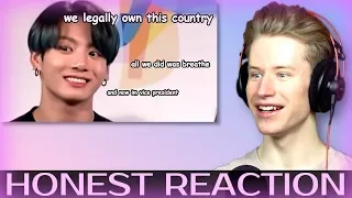 HONEST REACTION to bts taking over america (as they should)