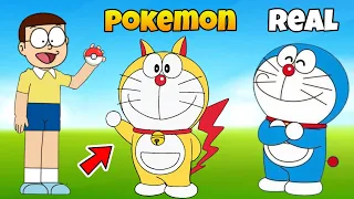 Shinchan And Nobita Find Real Doraemon😱😱 | Palworld Game | Funny Game