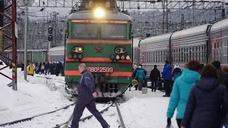 Train from Murmansk to Sant Peterburg