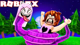 VIREI UMA COBRA no ROBLOX! (Snakey)