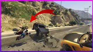 GTA V High SPEED Crashes (high deformation quality ) Up media