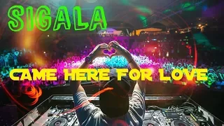 SIGALA - CAME HERE FOR LOVE / REMIX GROOVEFOR EDIT