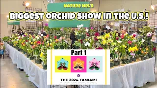 Part 1 of THE GREATEST ORCHID SHOW IN THE U.S. come see more orchids than the eye can handle.