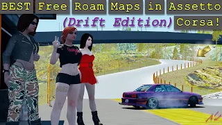 Assetto Corsa BEST Free Roam Maps in 2021! | BEST Large-Scale Free Roam Drift Maps in Assetto Corsa!