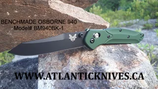 Benchmade Osborne 940 Knife Review - Model# BM940BK-1