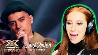 ENGLISH GIRL REACTS TO ELI HULI SINGING NETTA'S TOY // X FACTOR FOR EUROVISION ISRAEL